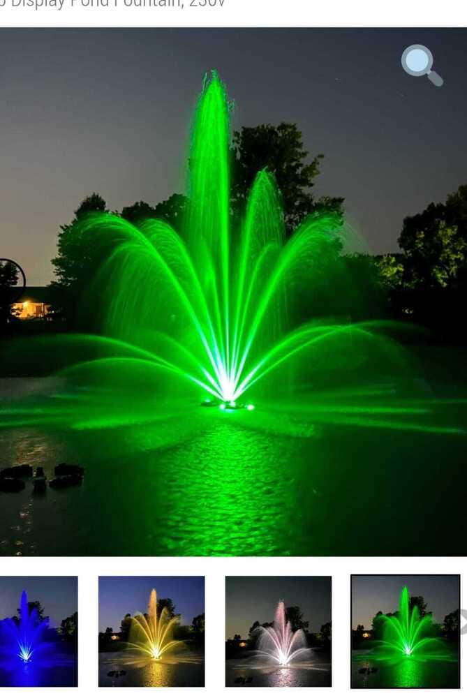 Floating Fountains - Color: Multicolor