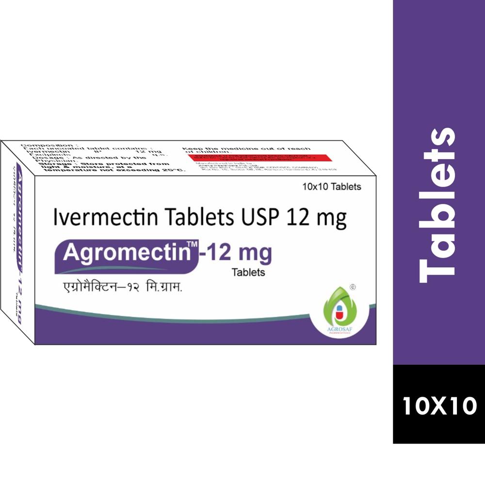 AGROMECTIN 12 TABLET-IVERMECTIN 12MG TABLET