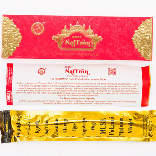 Pure Saffron Incense Sticks
