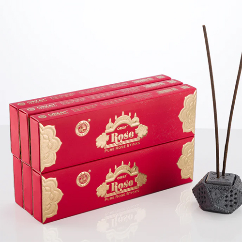 Pure Rose Incense Sticks - Color: Black
