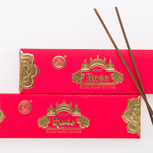 Pure Rose Incense Sticks - Color: Black