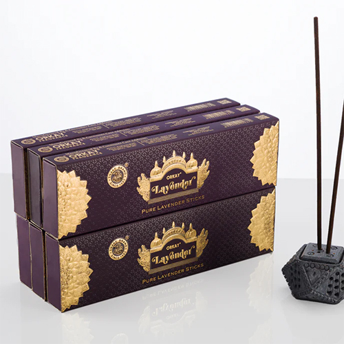 Pure Lavender Incense Sticks - Burning Time: 1 To 1.5 Hours Hours