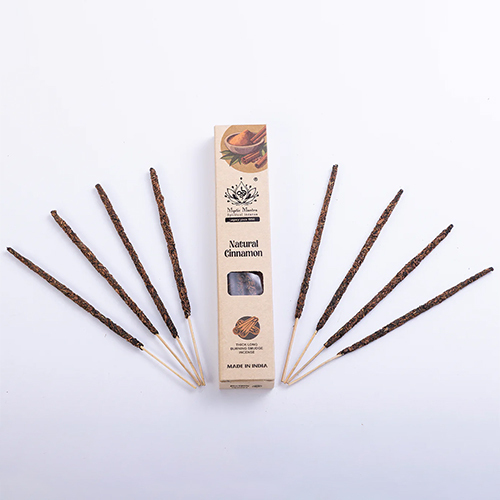 Natural Cinnamon Incense Sticks - Color: Black