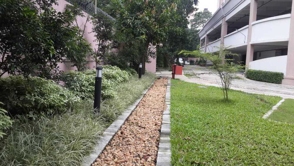 Landscape Garden - Color: Green