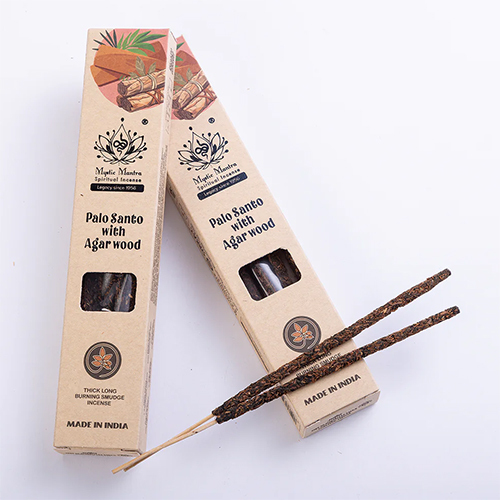 Palo Santo With Agarwood Incense Sticks - Color: Black