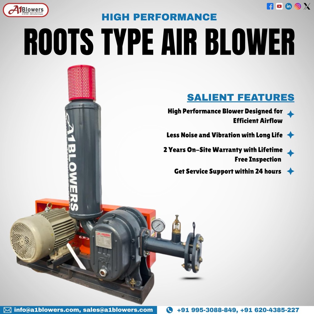 Air Blower For Wtp Plant - Application: Thermoforming