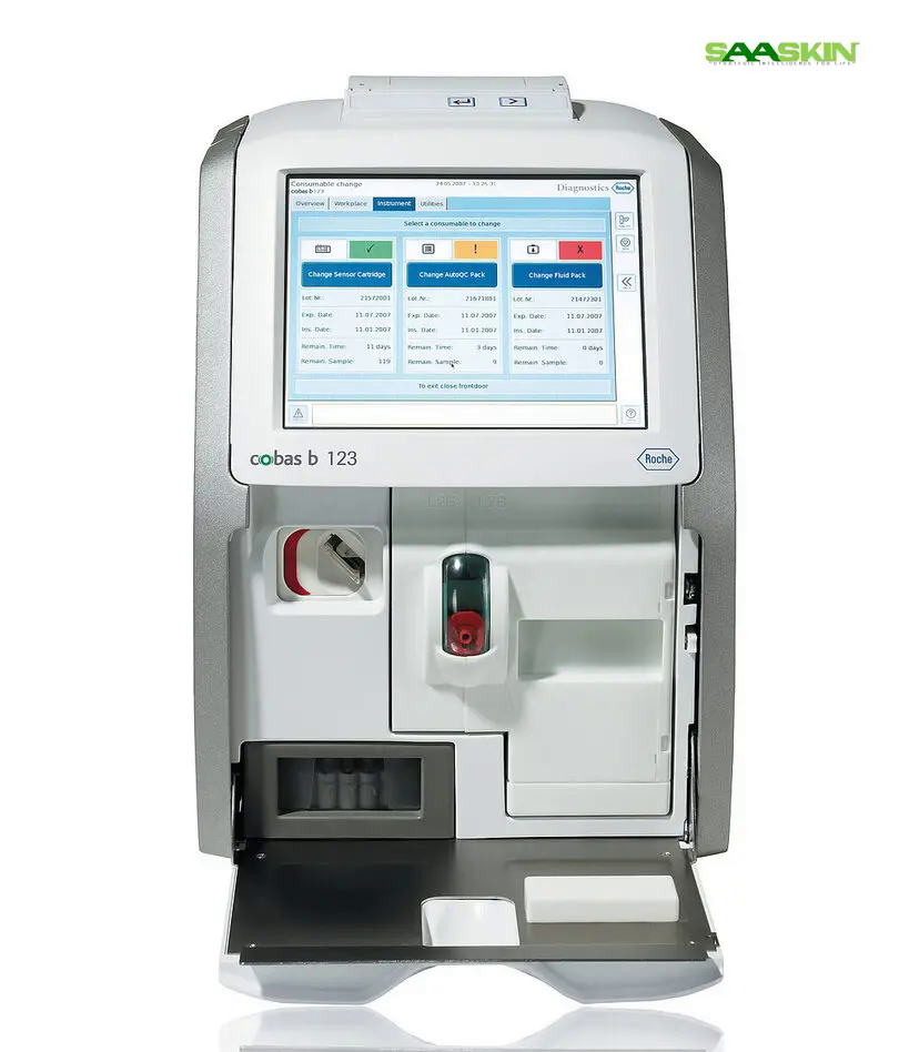 Roche Cobas b 123 POC system