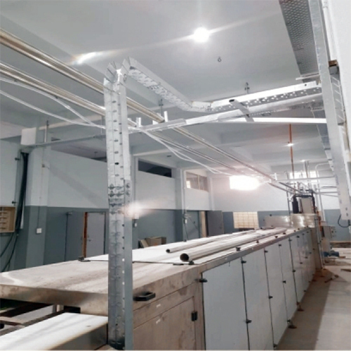 Distribution Cable and Perforated Tray