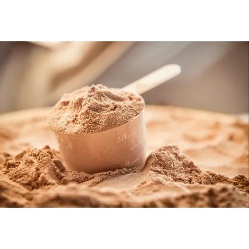 वे प्रोटीन केंद्रित पाउडर।