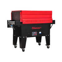 Shrink Tunnel - Mild Steel, Semi-automatic, Electric Drive, Frequency Speed Control | Highly Efficient Industrial Packaging Solution With 1-year Warranty