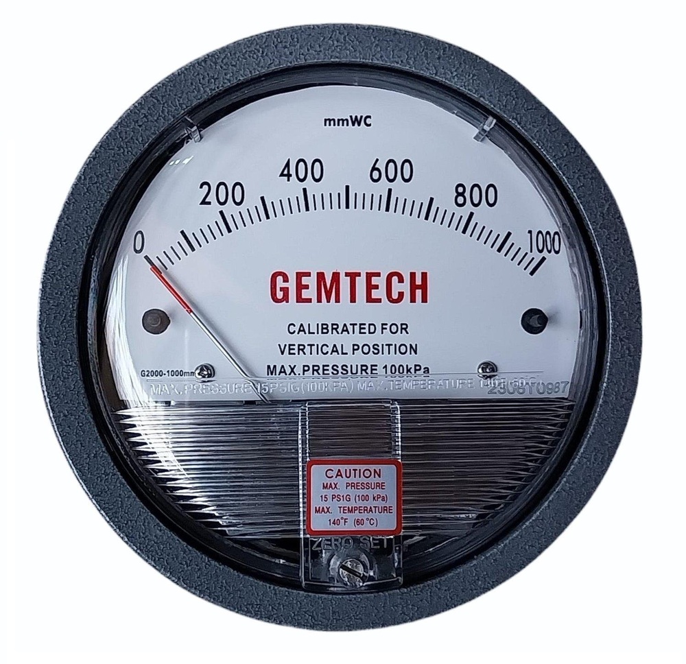 GEMTECH DIFFERENTIAL PRESSURE GAUGE IN Kandra Industrial Area Dhanbad Jharkhand