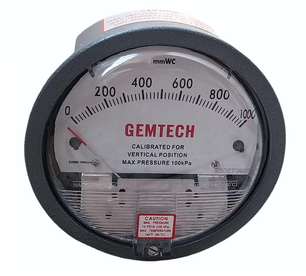 GEMTECH DIFFERENTIAL PRESSURE GAUGE IN Kandra Industrial Area Dhanbad Jharkhand