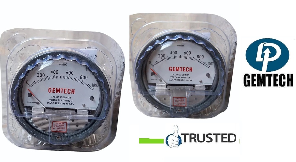 Gemtech Make Differential Pressure Gauges By Sindri Industrial Area Dhanbad Jharkhand