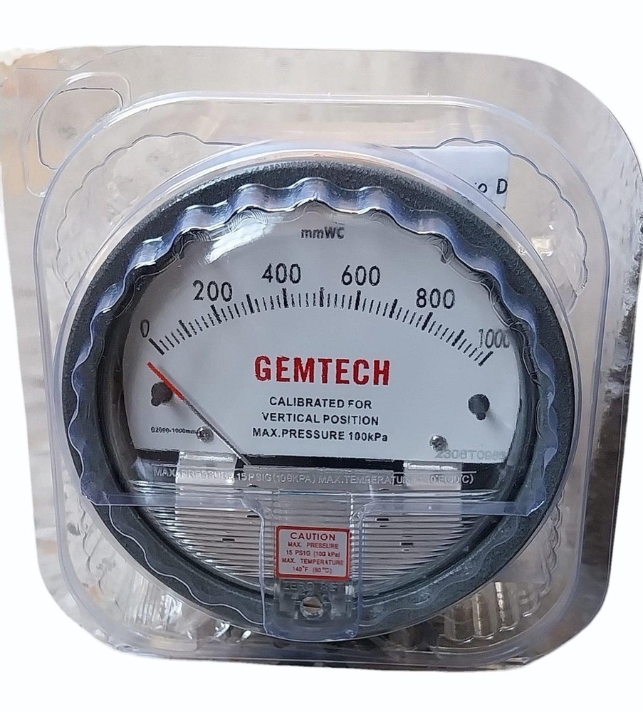 GEMTECH DIFFERENTIAL PRESSURE GAUGE IN Bokaro Industrial Area Jharkhand India