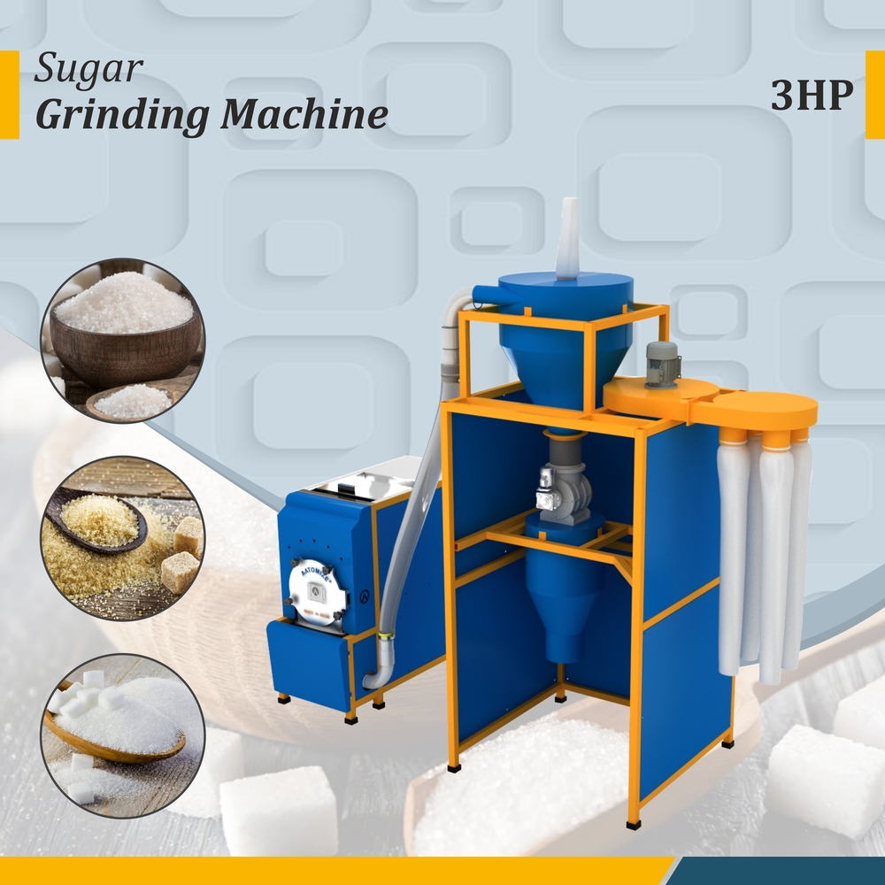 3HP Semi-Automatic Sugar Grinding Plant with Single Chamber