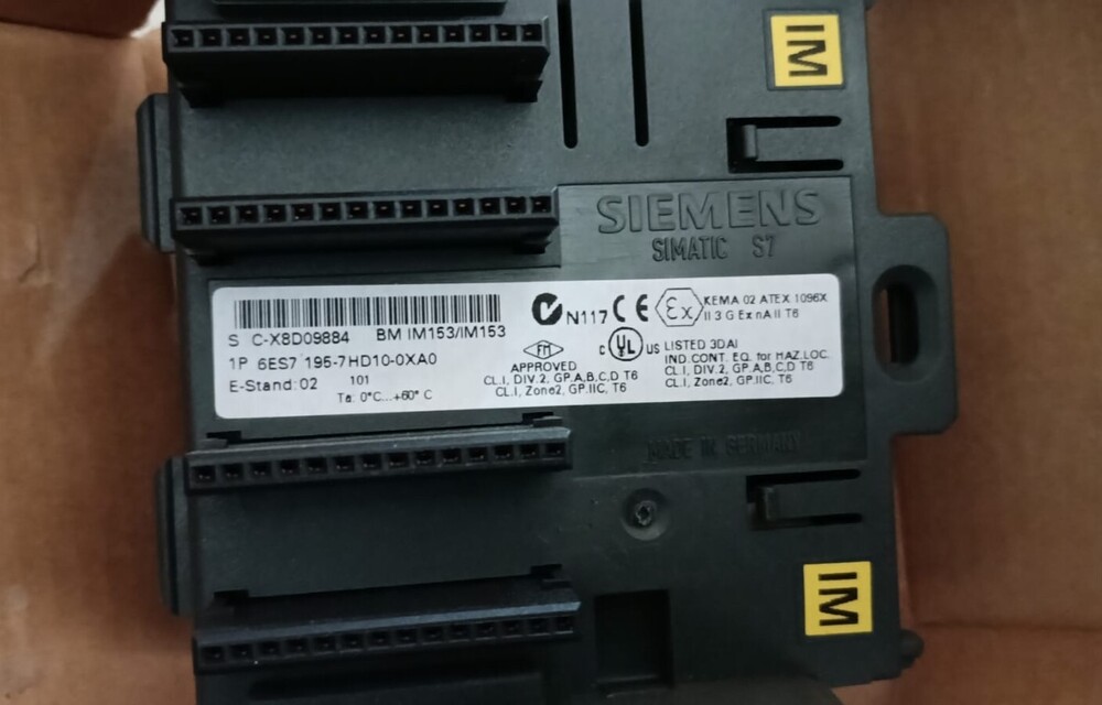 SIEMENS 6ES7 195-7HD10-0XA0 PLC (OPEN BOX)