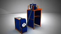 Industrial 10HP Sugar Pulverizer Machine with Customized Chamber