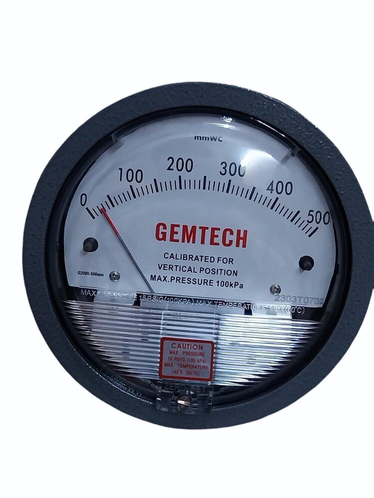 GEMTECH DIFFERENTIAL PRESSURE GAUGE IN Tupudana Industrial Area Ranchi