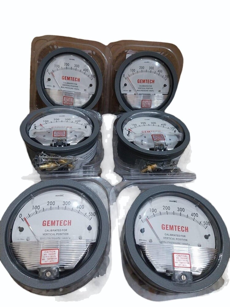 GEMTECH DIFFERENTIAL PRESSURE GAUGE IN Tupudana Industrial Area Ranchi