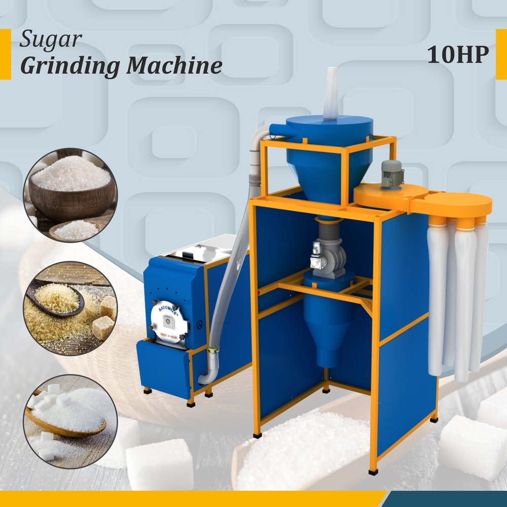 10HP High Capacity Sugar Milling Machine with Dust-Free Operation