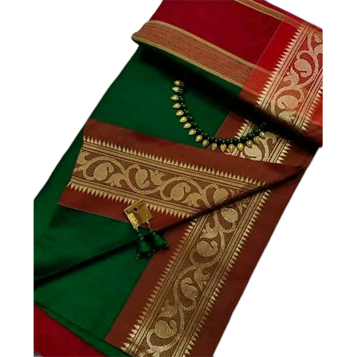 Printed Cotton Silk Sarees