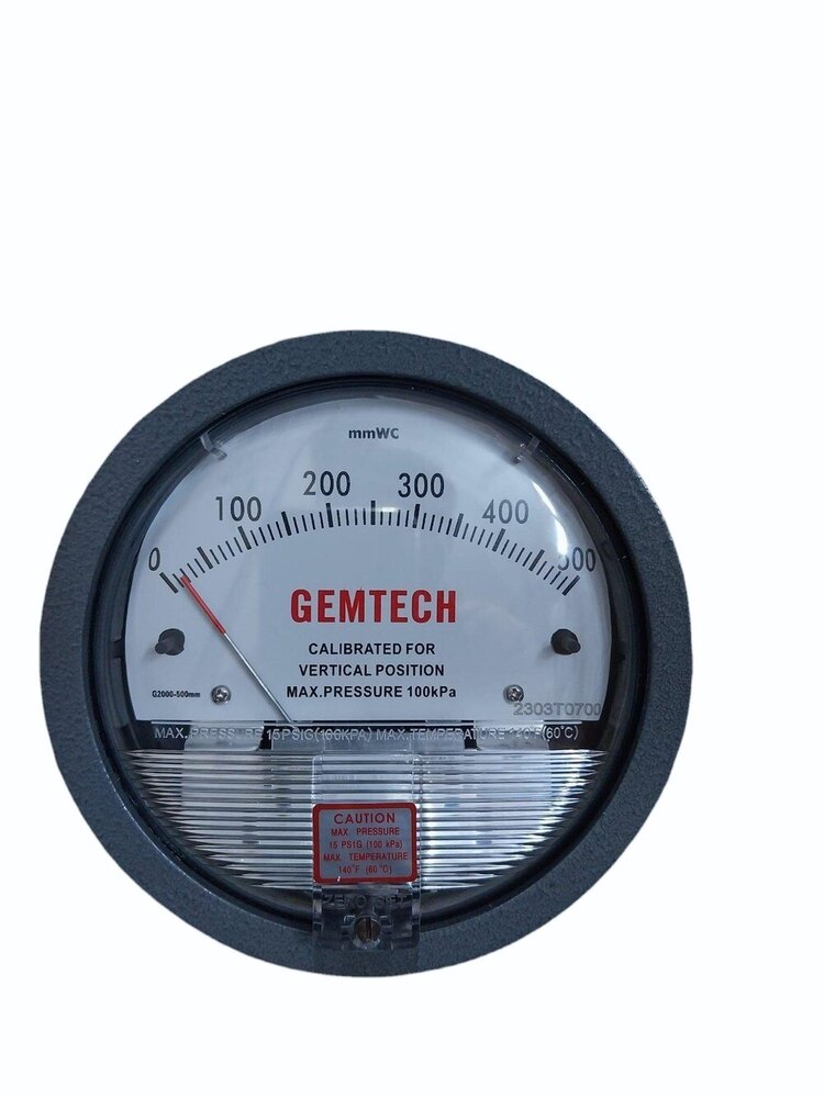 GEMTECH_DIFFERENTIAL PRESSURE GAUGE-JHARKHAND INDUSTRIAL AREA INDIA