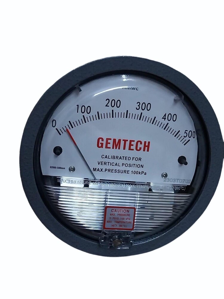 GEMTECH DIFFERENTIAL PRESSURE GAUGE IN Namkum Industrial Area Ranchi