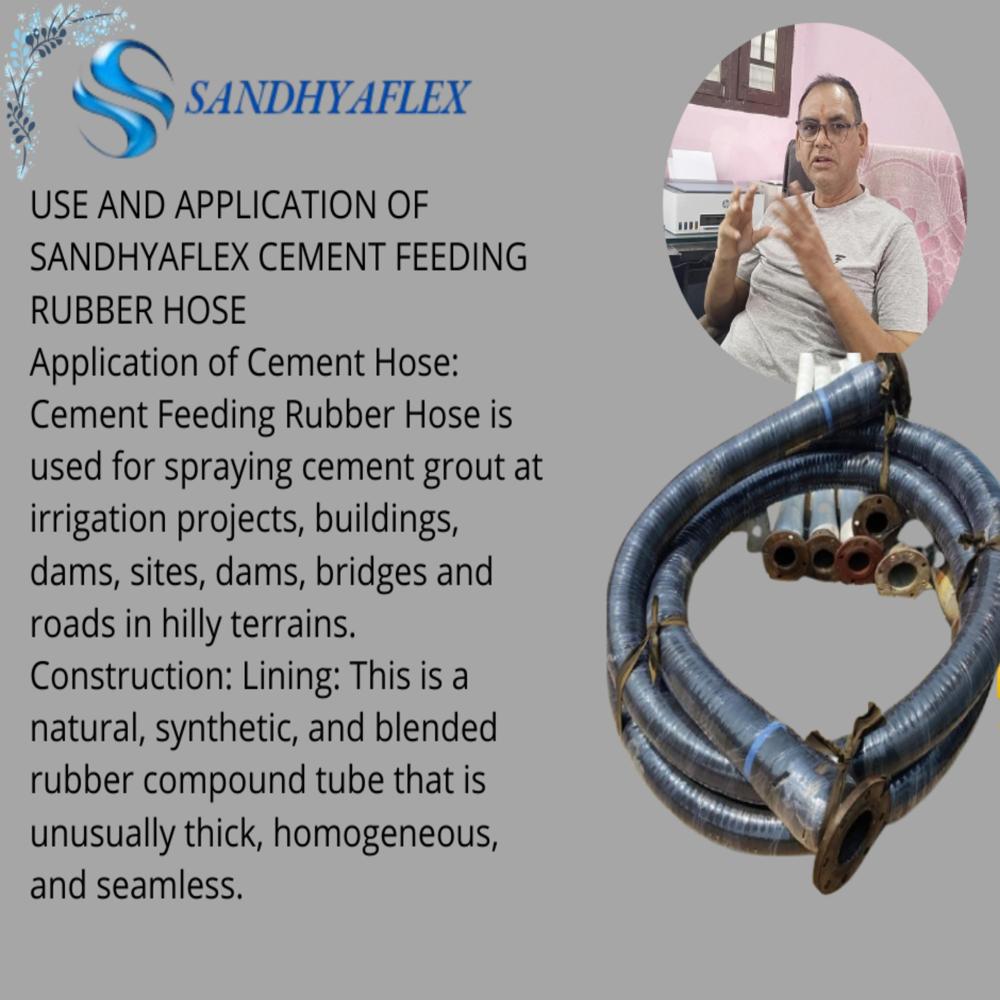Cement Feeding Rubber Hose 