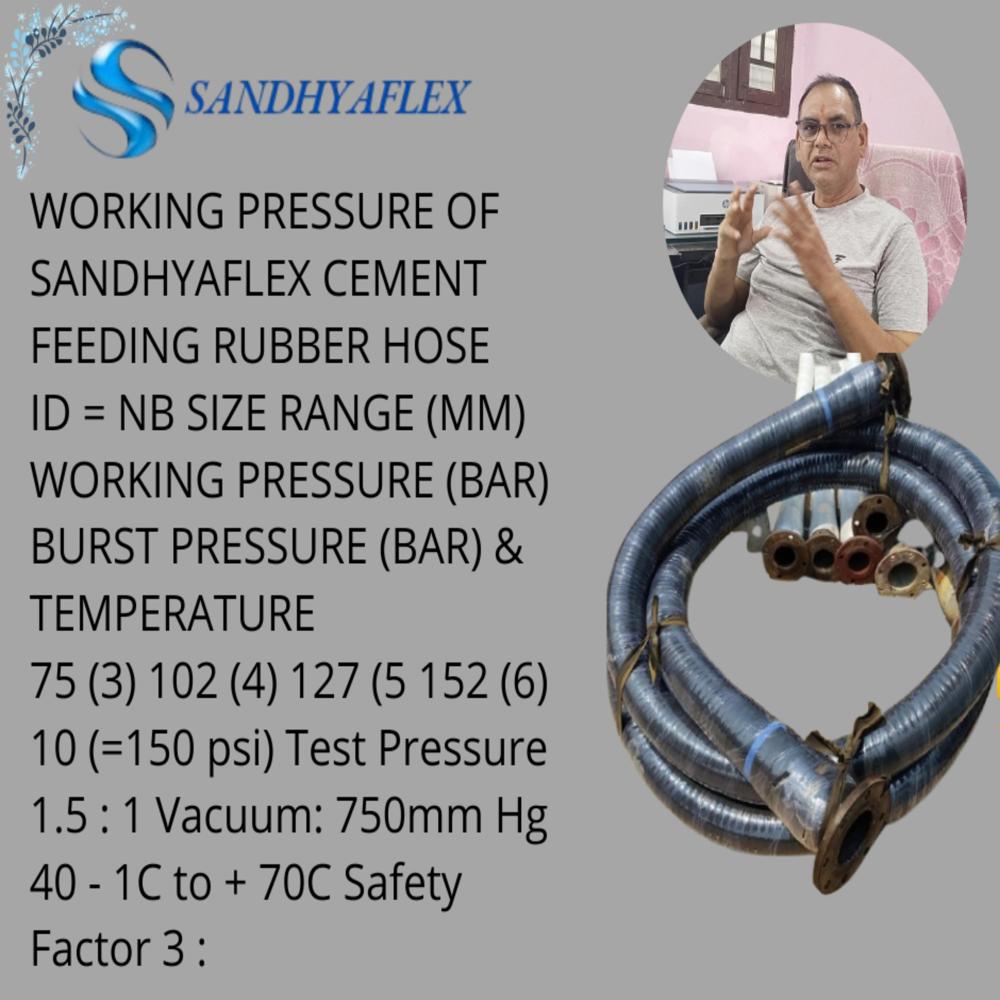 Cement Feeding Rubber Hose 