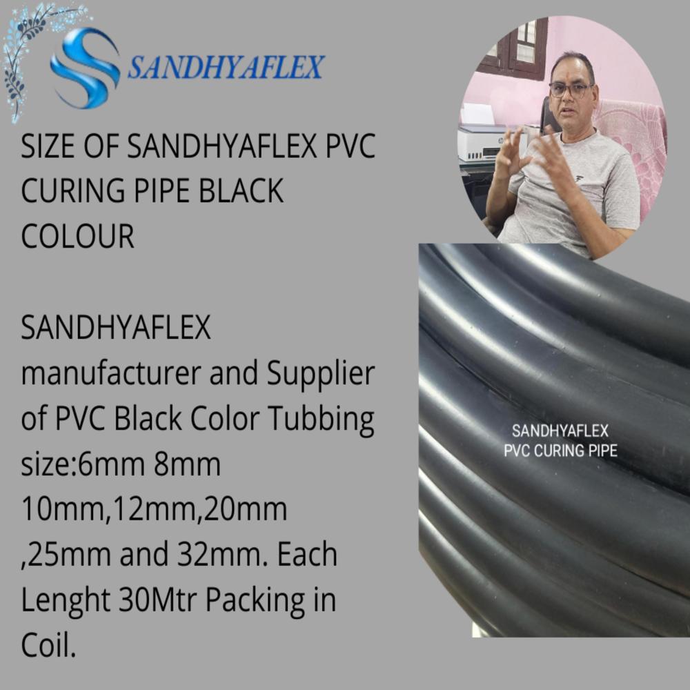PVC Curing Pipe Black