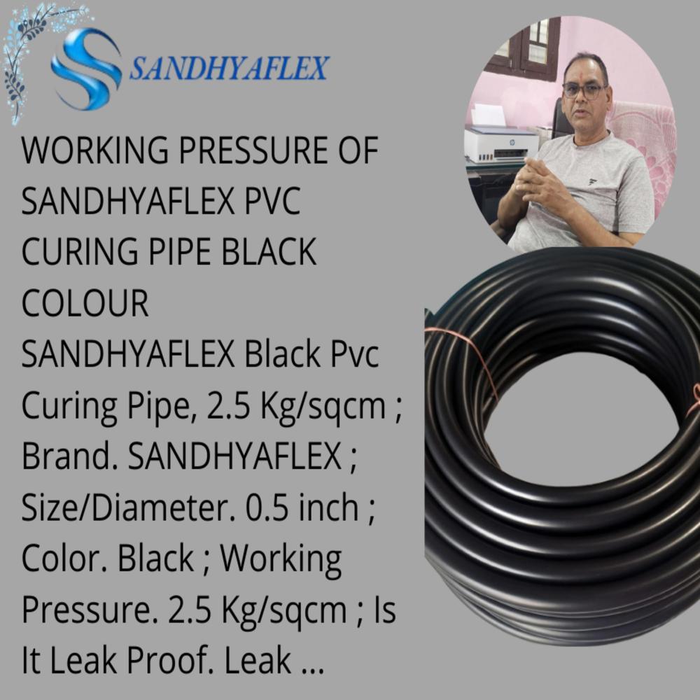 PVC Curing Pipe Black