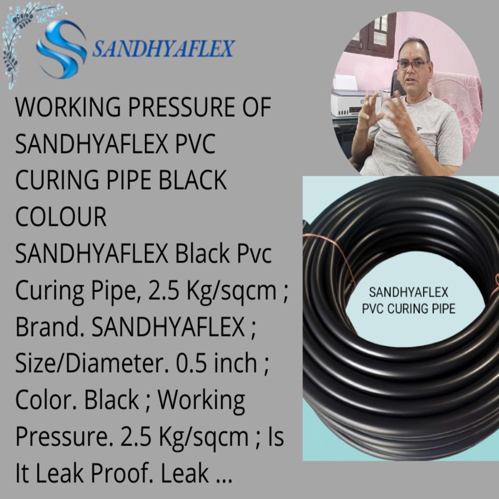 PVC Curing Pipe Black