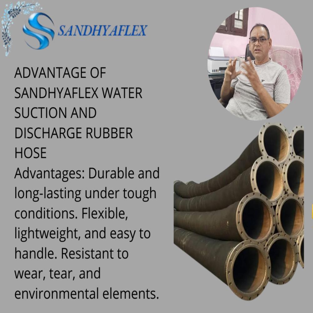 Water Suction & Discharge Rubber Hose 