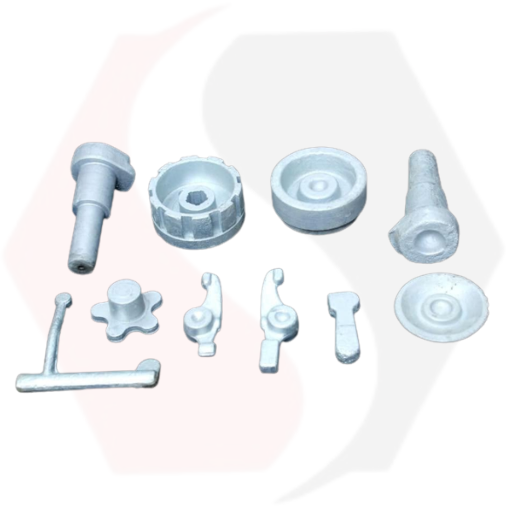 Forging Auto Components - Color: Silver