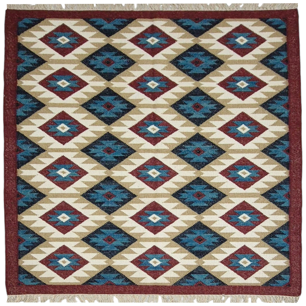 Aanya Hand Woven Woolen Kilim Rugs
