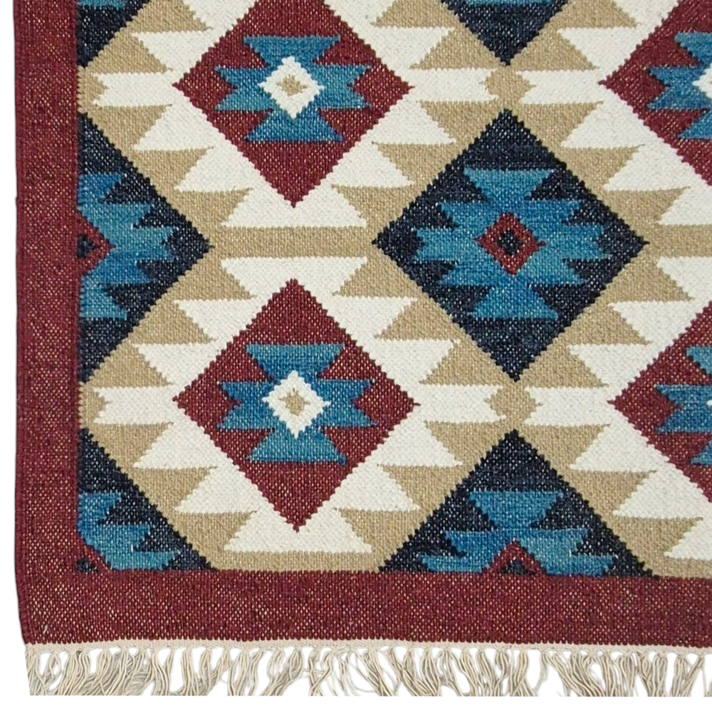 Aanya Hand Woven Woolen Kilim Rugs