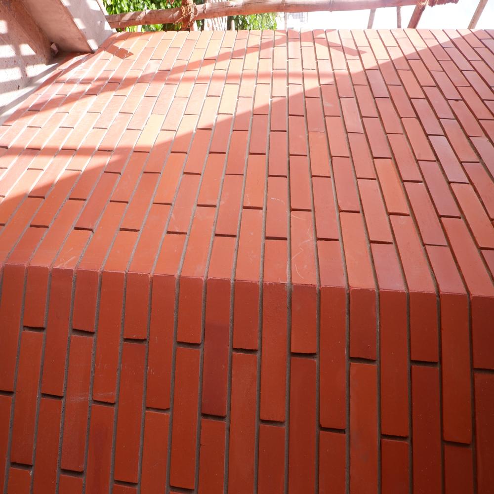 Bricks installation
