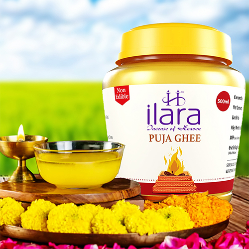 500 Ml Pooja Ghee - Color: White