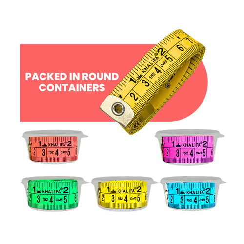 Khalifa Fiberglass Measuring Tape - Color: As Per Availability