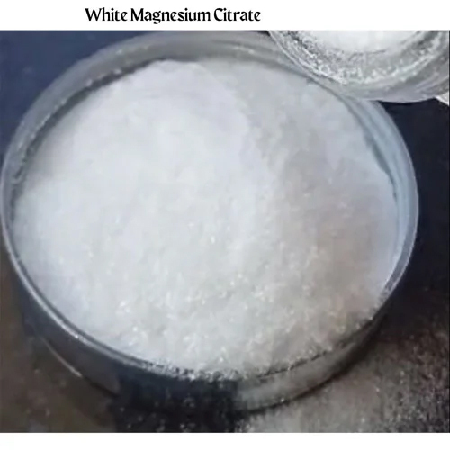 White Magnesium Citrate - Grade: Industrial Grade
