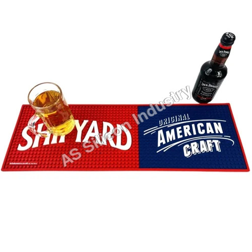 8Mm Silicon Bar Mat - Color: Multicolor