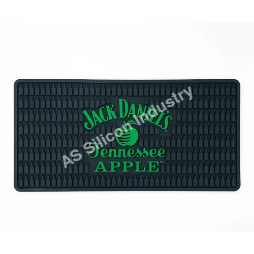 24 X 4 Inch Bar Counter Mat - Color: Black