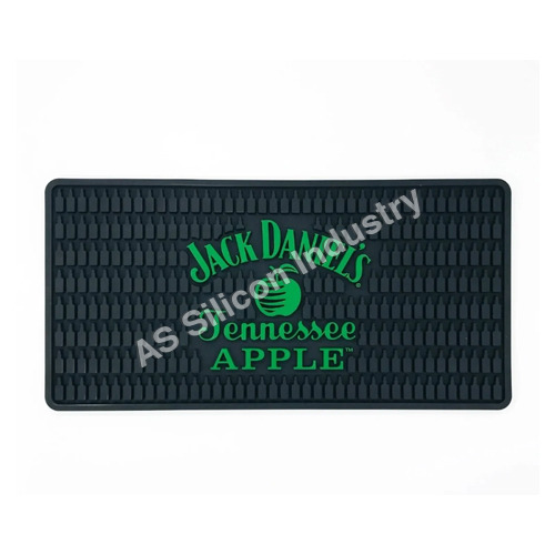 Jack Daniels Bar Mat - Color: Multicolor