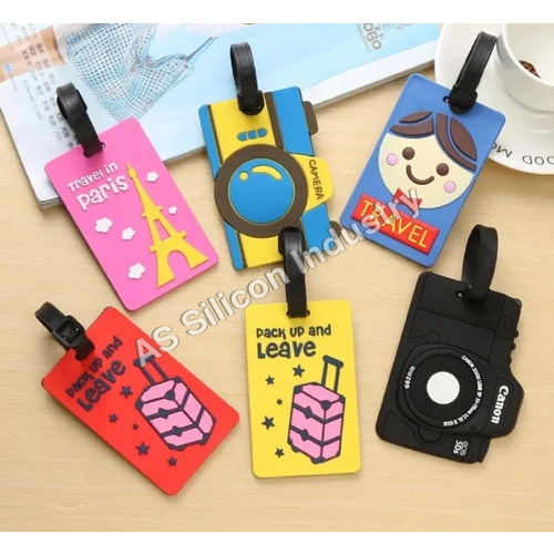Rubber Tags For Luggages - Color: Multicolor
