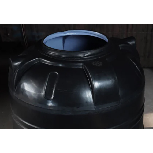750l Lldpe Water Storage Tank - Color: Black