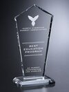 Crystal Kite Shaped Plaque