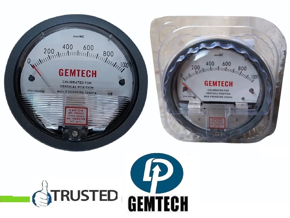 GEMTECH DIFFERENTIAL PRESSURE GAUGE by Kokar Industrial Area Ranchi