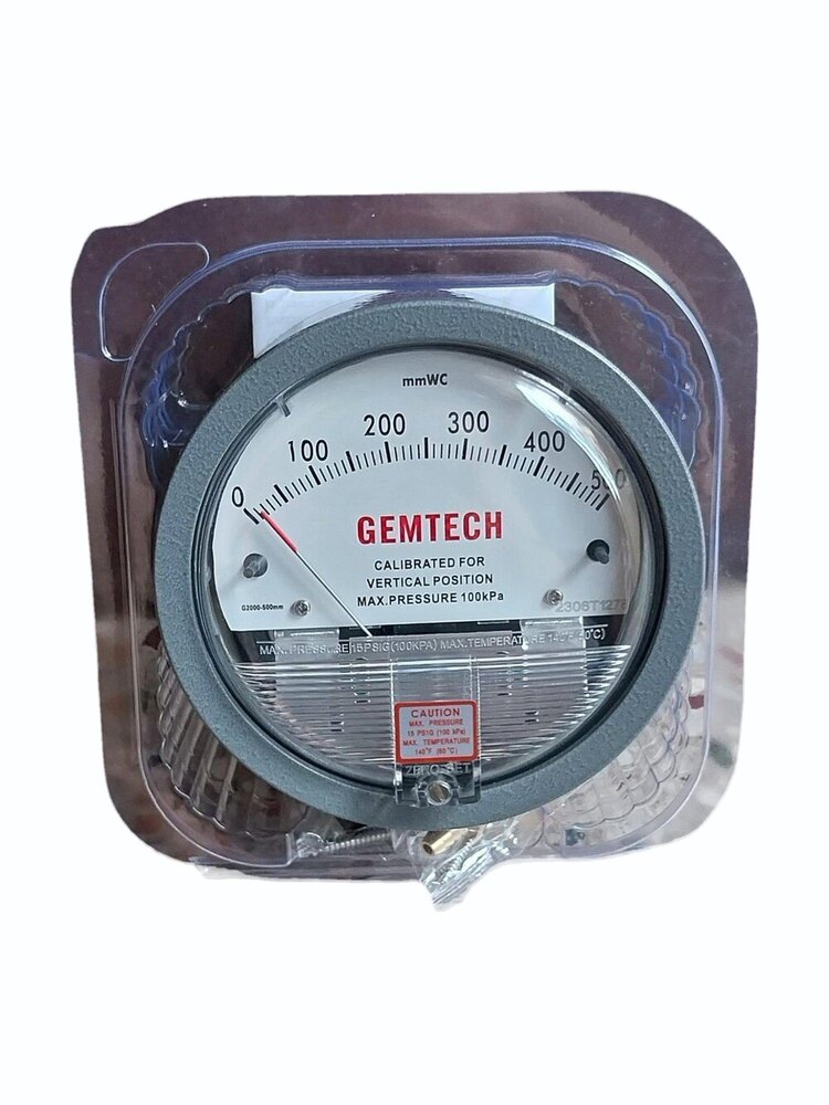 Gemtech Differential Pressure Gauge In Tatisilwai Industrial Area Phase 2 Ranchi