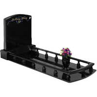 Black Granite Headstones Monument - Application: Exterior Decor