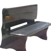 Black Granite Bench - Feature: Smooth Textured